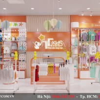 Thiết kế shop thời trang cho bé TT Kids